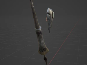 Iron Lance - Monster Hunter World 3D Model