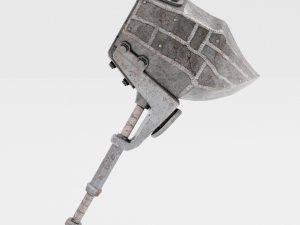 Iron Hammer - Monster Hunter World Modelo 3D