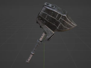 Iron Hammer - Monster Hunter World 3D Model