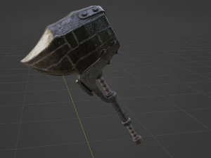 Iron Hammer - Monster Hunter World 3D Model