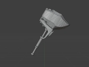 Iron Hammer - Monster Hunter World 3D Model