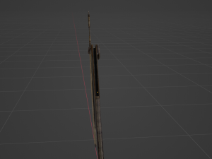 Iron Katana - Monster Hunter World Modelo 3D