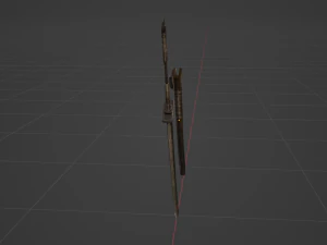 Iron Katana - Monster Hunter World 3D Model