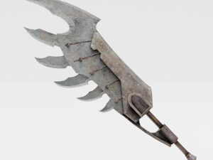 Defender Great Sword - Monster Hunter World 3D Model