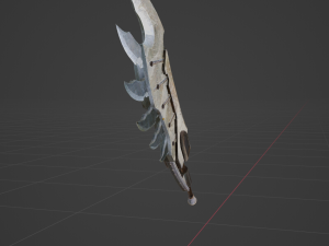 Defender Great Sword - Monster Hunter World Modello 3D