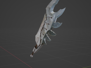 Defender Great Sword - Monster Hunter World Modello 3D