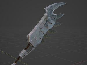Defender Great Sword - Monster Hunter World Modello 3D