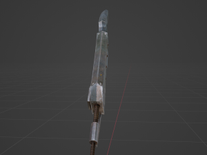 Defender Great Sword - Monster Hunter World Modello 3D