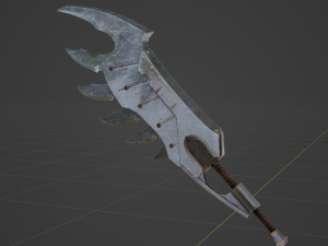 Defender Great Sword - Monster Hunter World Modello 3D