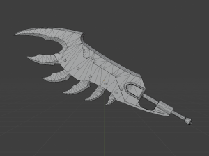 Defender Great Sword - Monster Hunter World Modello 3D