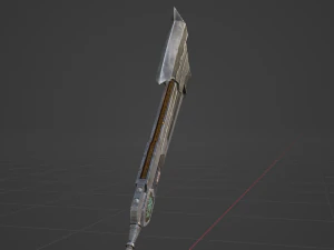 Proto Iron Axe - Monster Hunter World 3D Model