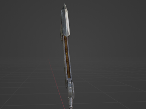 Proto Iron Axe - Monster Hunter World 3D Model