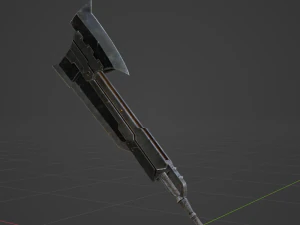 Proto Iron Axe - Monster Hunter World 3D Model