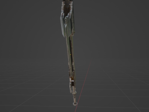Proto Iron Axe - Monster Hunter World 3D Model