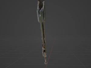 Proto Iron Axe - Monster Hunter World 3D Model