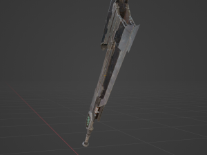 Proto Iron Axe - Monster Hunter World 3D Model