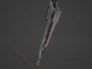 Proto Iron Axe - Monster Hunter World 3D Model