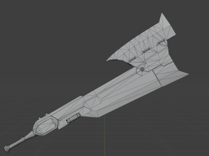 Proto Iron Axe - Monster Hunter World 3D Model
