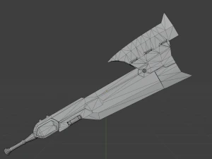 Proto Iron Axe - Monster Hunter World 3D Model