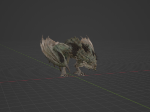 Rathian - Monster Hunter World Model 3D