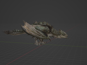 Rathian - Monster Hunter World Model 3D