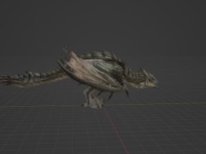 Rathian - Monster Hunter World Model 3D