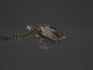 Rathian - Monster Hunter World Model 3D