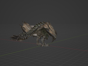 Rathian - Monster Hunter World Model 3D