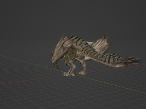 Rathian - Monster Hunter World Model 3D