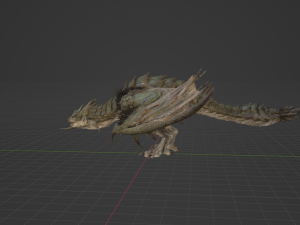 Rathian - Monster Hunter World Model 3D