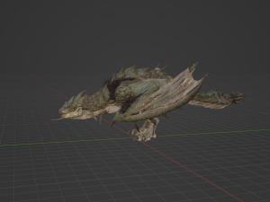 Rathian - Monster Hunter World Model 3D