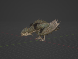 Rathian - Monster Hunter World Model 3D
