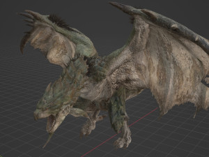 Rathian - Monster Hunter World Model 3D