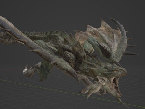 Rathian - Monster Hunter World Model 3D