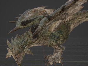 Rathian - Monster Hunter World Model 3D