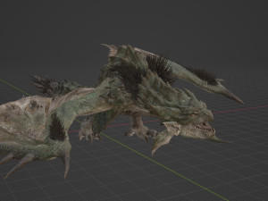 Rathian - Monster Hunter World Model 3D