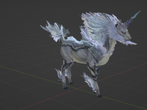 Kirin - Monster Hunter World 3Dモデル
