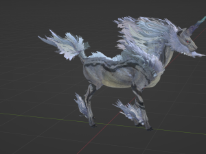 Kirin - Monster Hunter World 3Dモデル