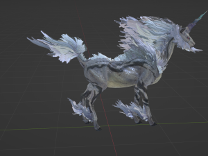 Kirin - Monster Hunter World 3Dモデル