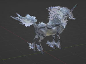 Kirin - Monster Hunter World 3Dモデル