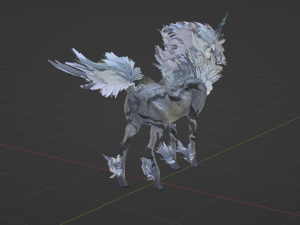 Kirin - Monster Hunter World 3Dモデル