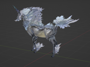 Kirin - Monster Hunter World 3Dモデル
