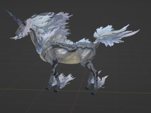 Kirin - Monster Hunter World 3Dモデル
