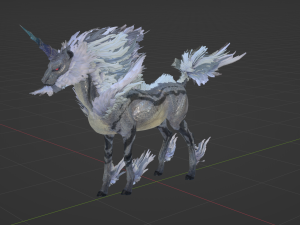 Kirin - Monster Hunter World 3Dモデル