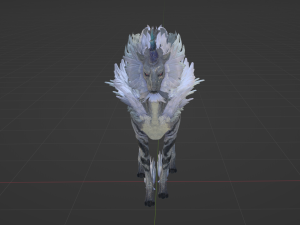 Kirin - Monster Hunter World 3Dモデル