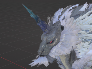 Kirin - Monster Hunter World 3Dモデル