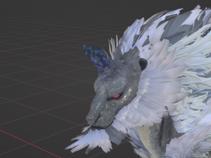 Kirin - Monster Hunter World 3Dモデル