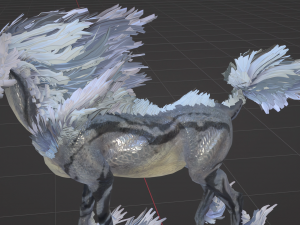 Kirin - Monster Hunter World 3Dモデル