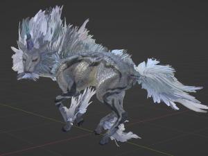 Kirin - Monster Hunter World 3Dモデル