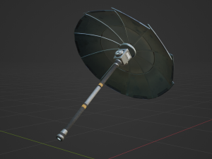 Duo Umbrella - Fortnite 3D Model